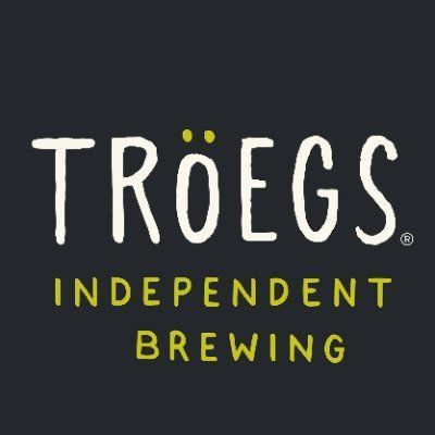 Troegs independent brewing logo on a black background
