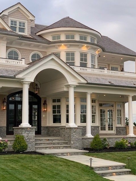 Looking up into a canyon with a white sky in the background