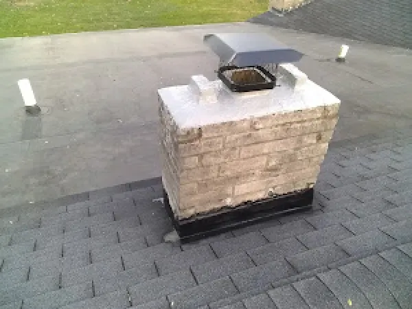 A residential roof installation in Hamilton, OH by Haubner Construction