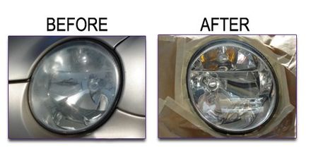 Headlight Fix — Before and After of Headlight in Mobile, AL