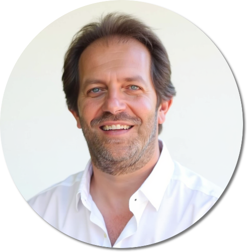 Your host Eric Bensoussan with 13 years of 