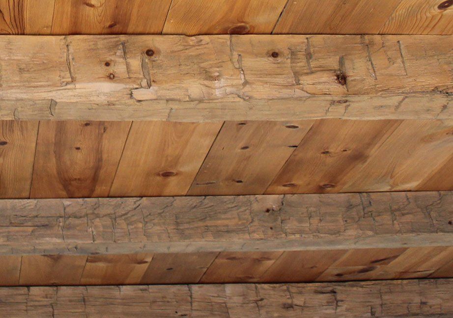 Rustic farmhouse and natural wood box beam covers for ceilings or posts or columns