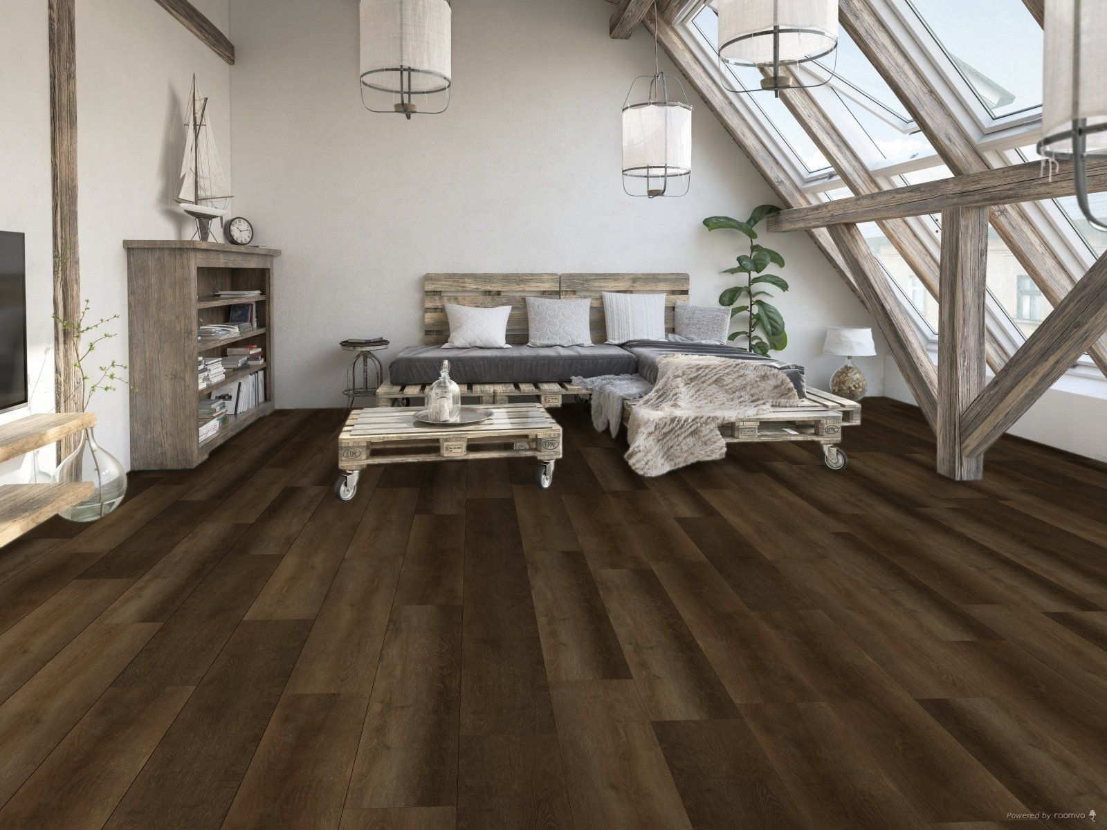 Room Floor With Wood Texture | Kodiak, AK | The Great Alaskan Flooring Company