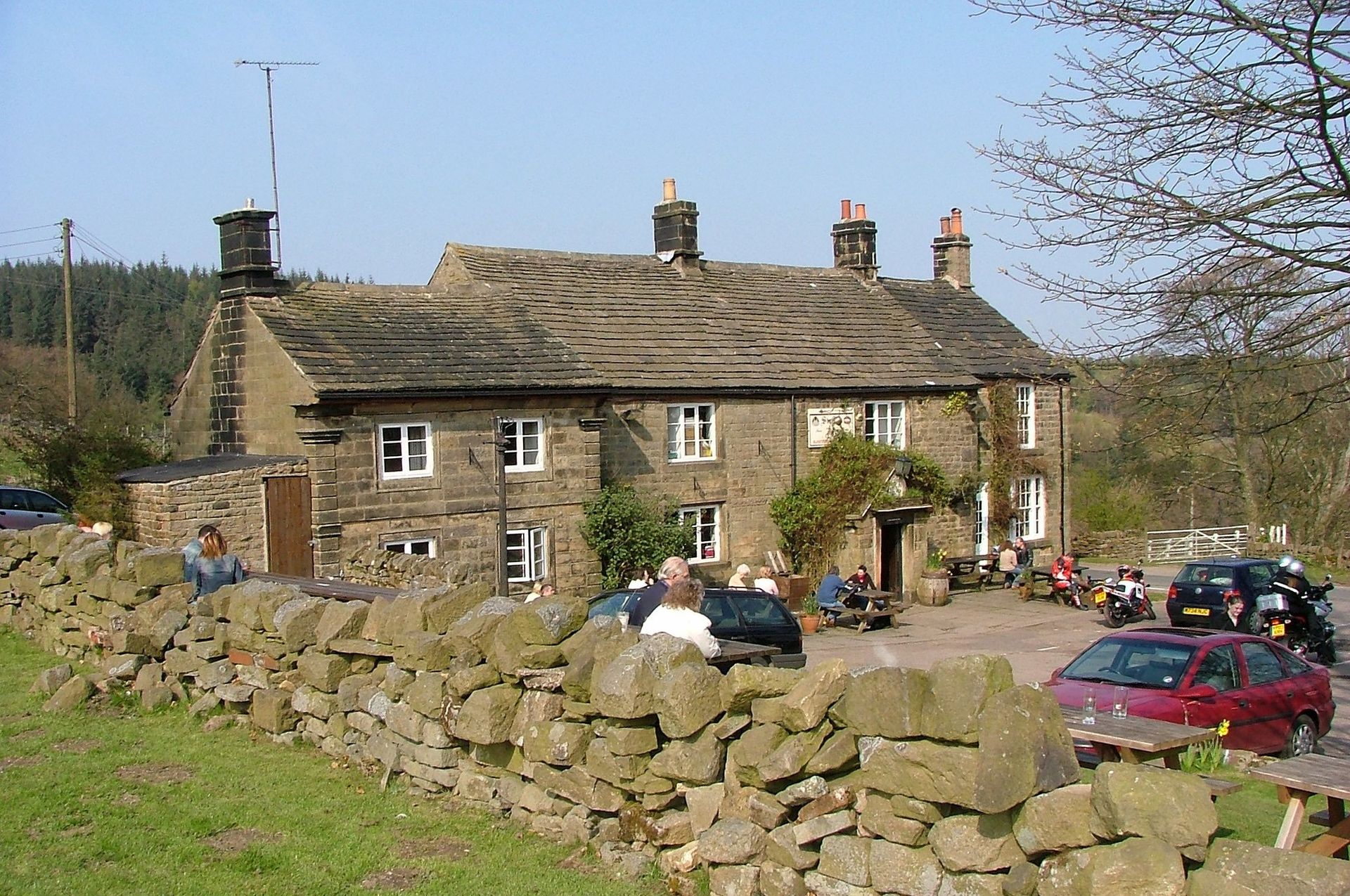 The view from the Inn