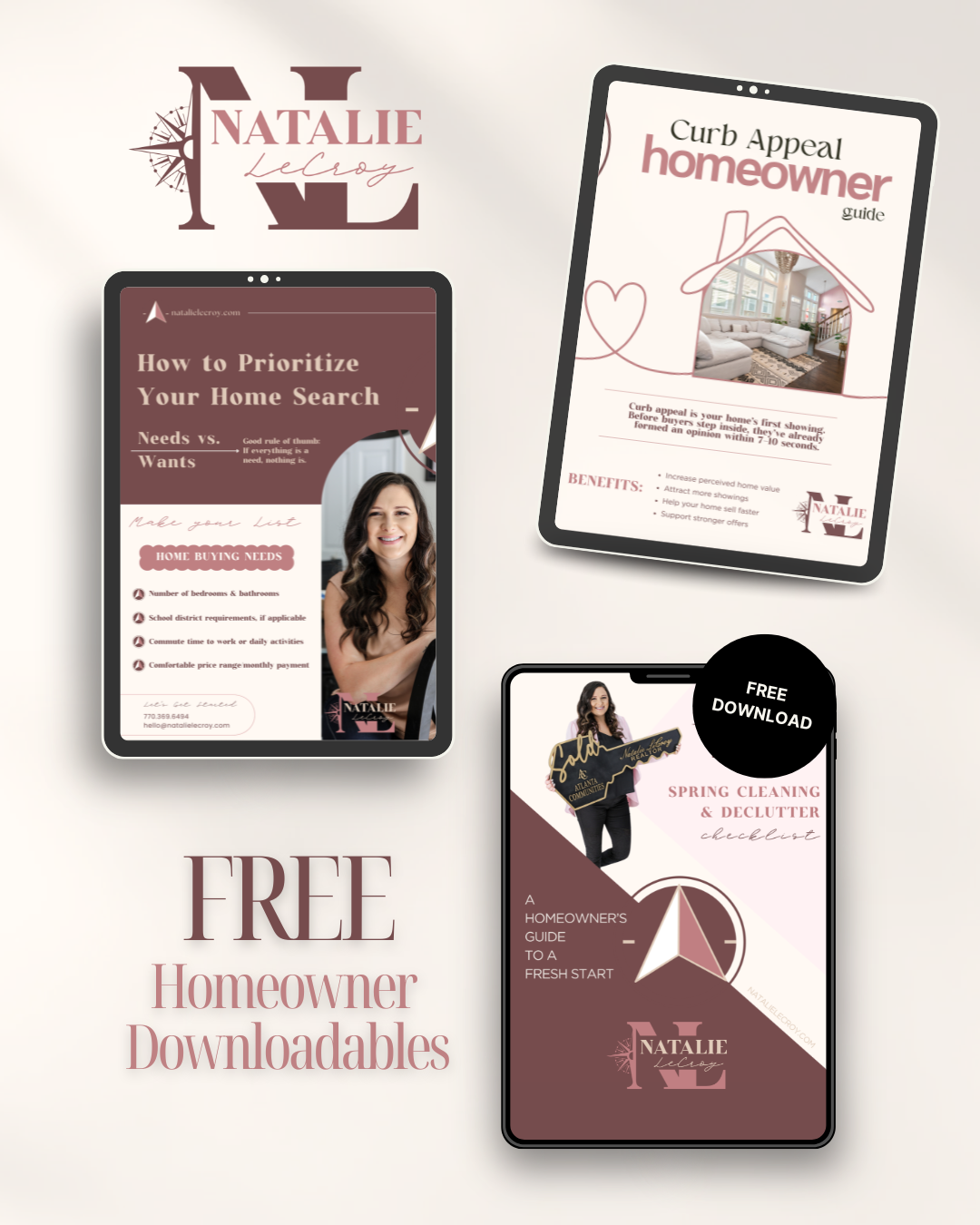 Natalie LeCroy Homeowner FREEBIES