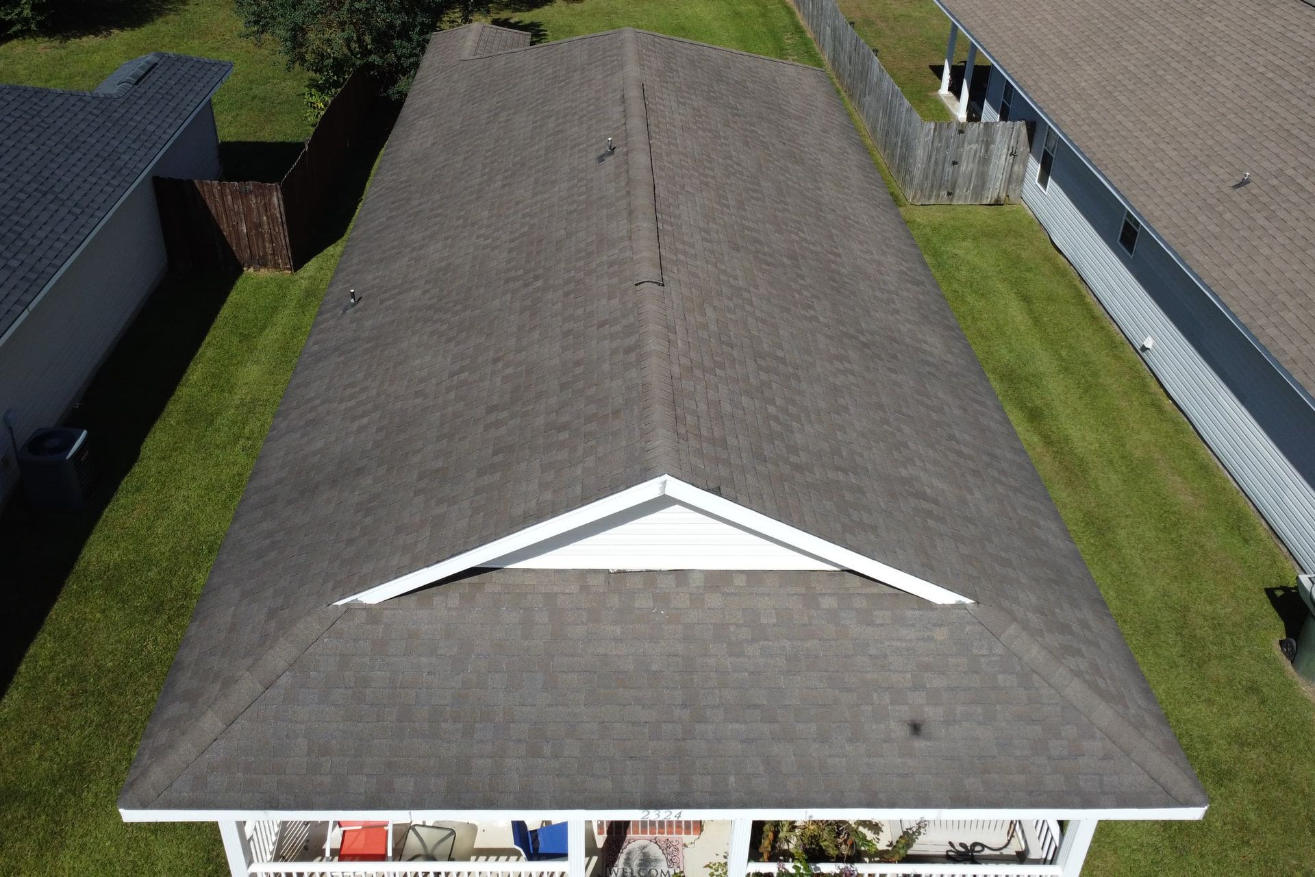 Before Cantonment Shingle Roof Replacement 13