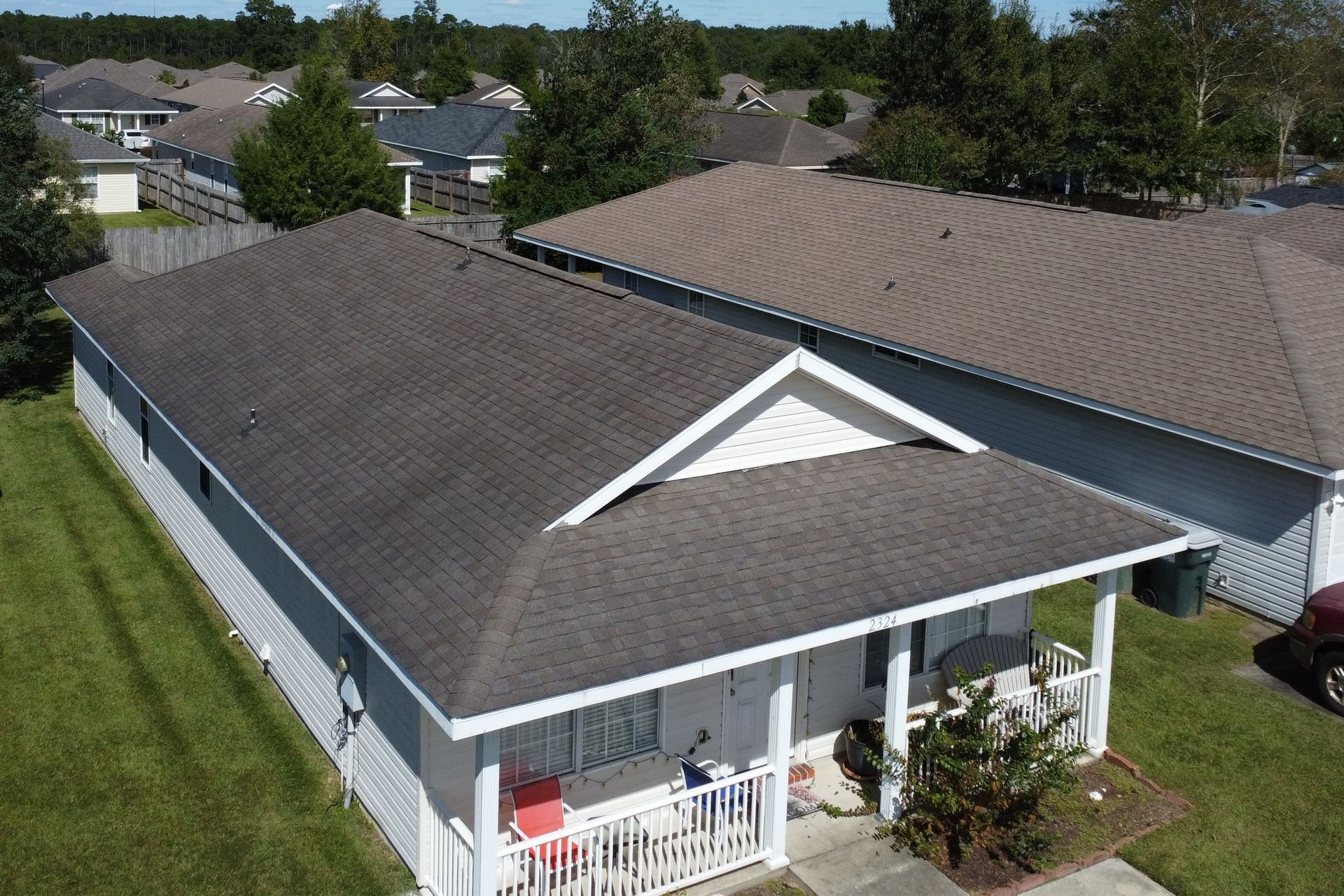 Before Cantonment Shingle Roof Replacement 15