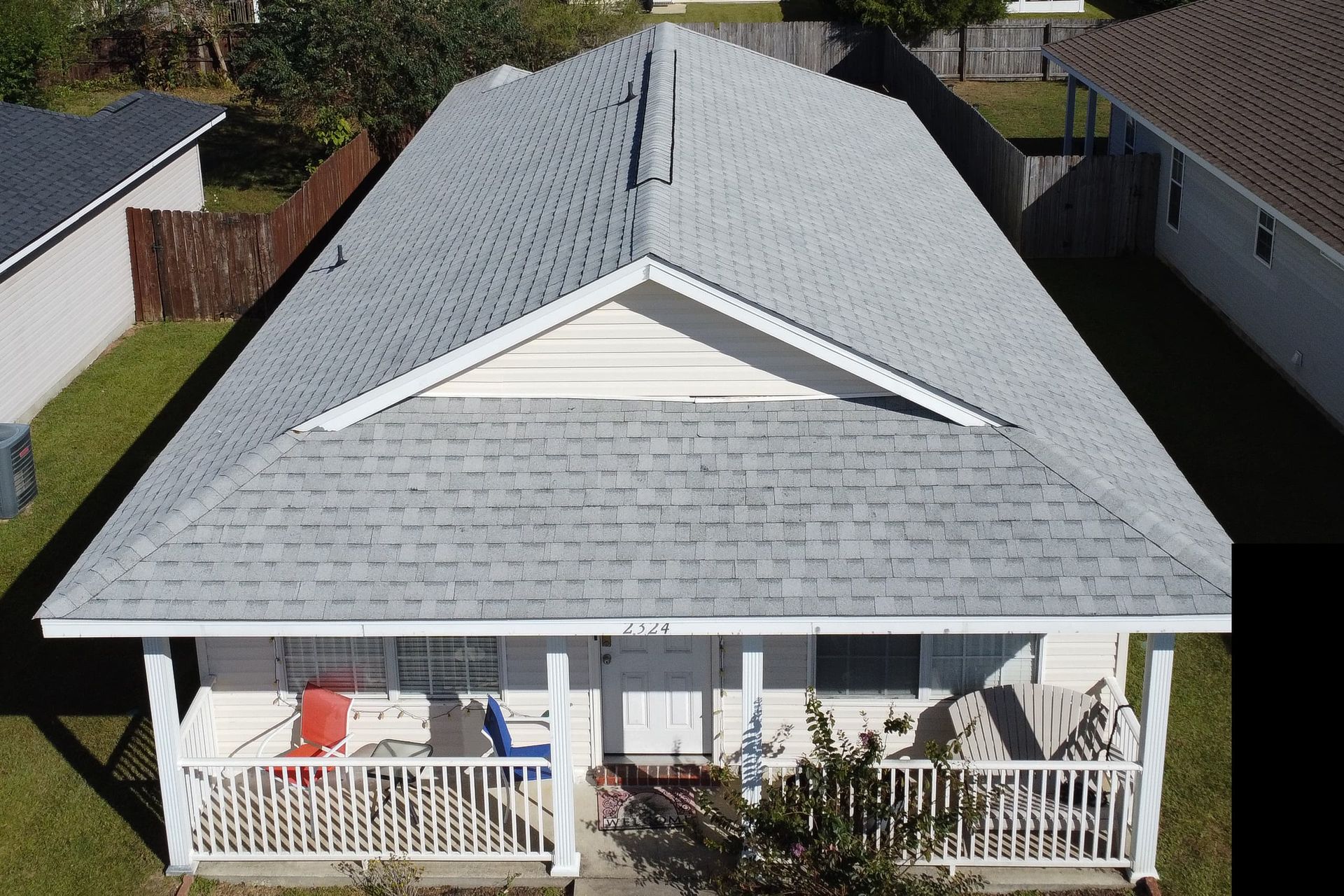 After Cantonment Shingle Roof Replacement 1
