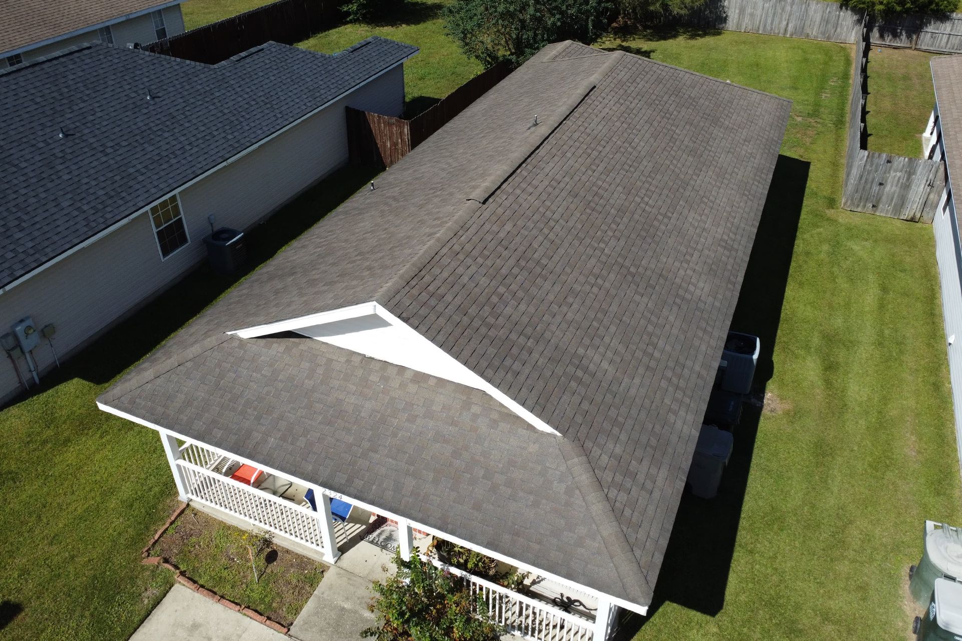 Before Cantonment Shingle Roof Replacement 7