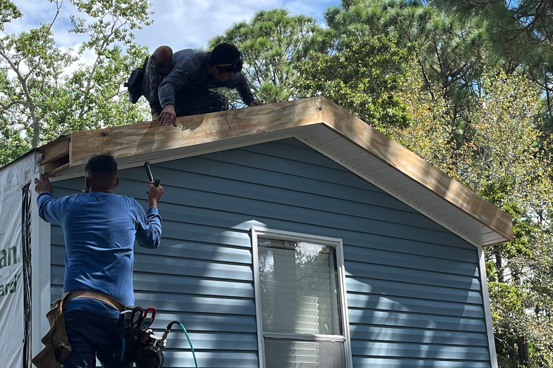 Gable Roof Replacement