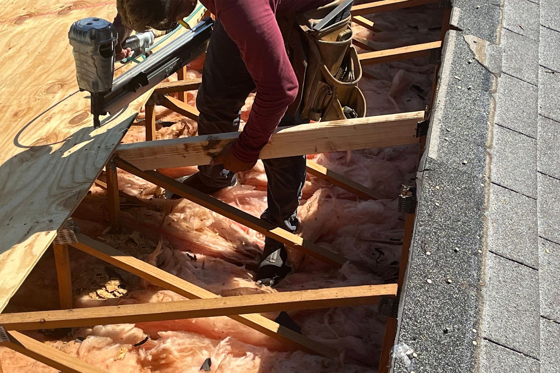 Before Gable Roof Replacement 2