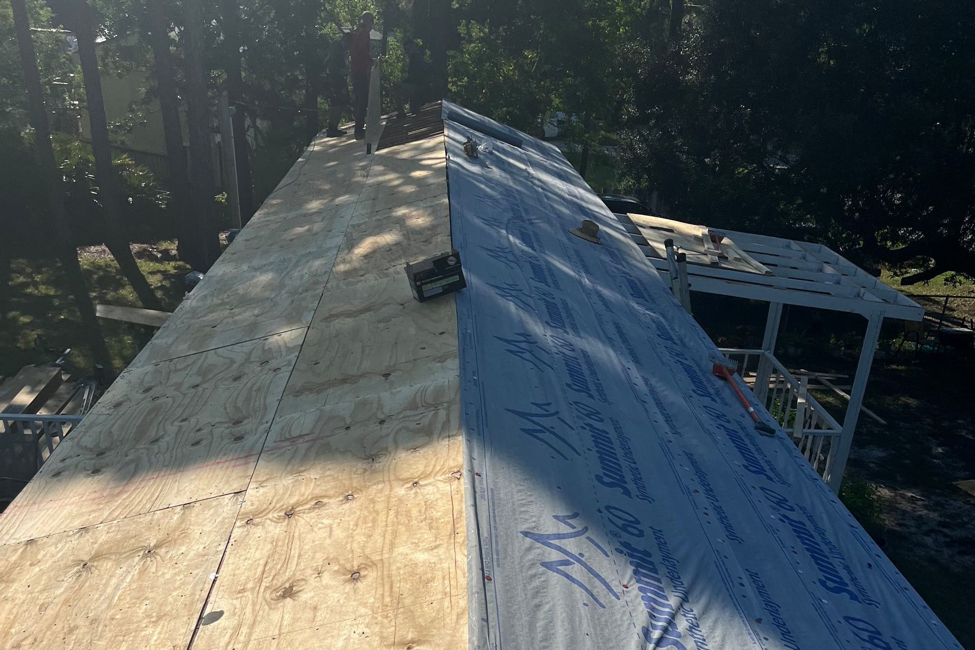 Before Gable Roof Replacement 4