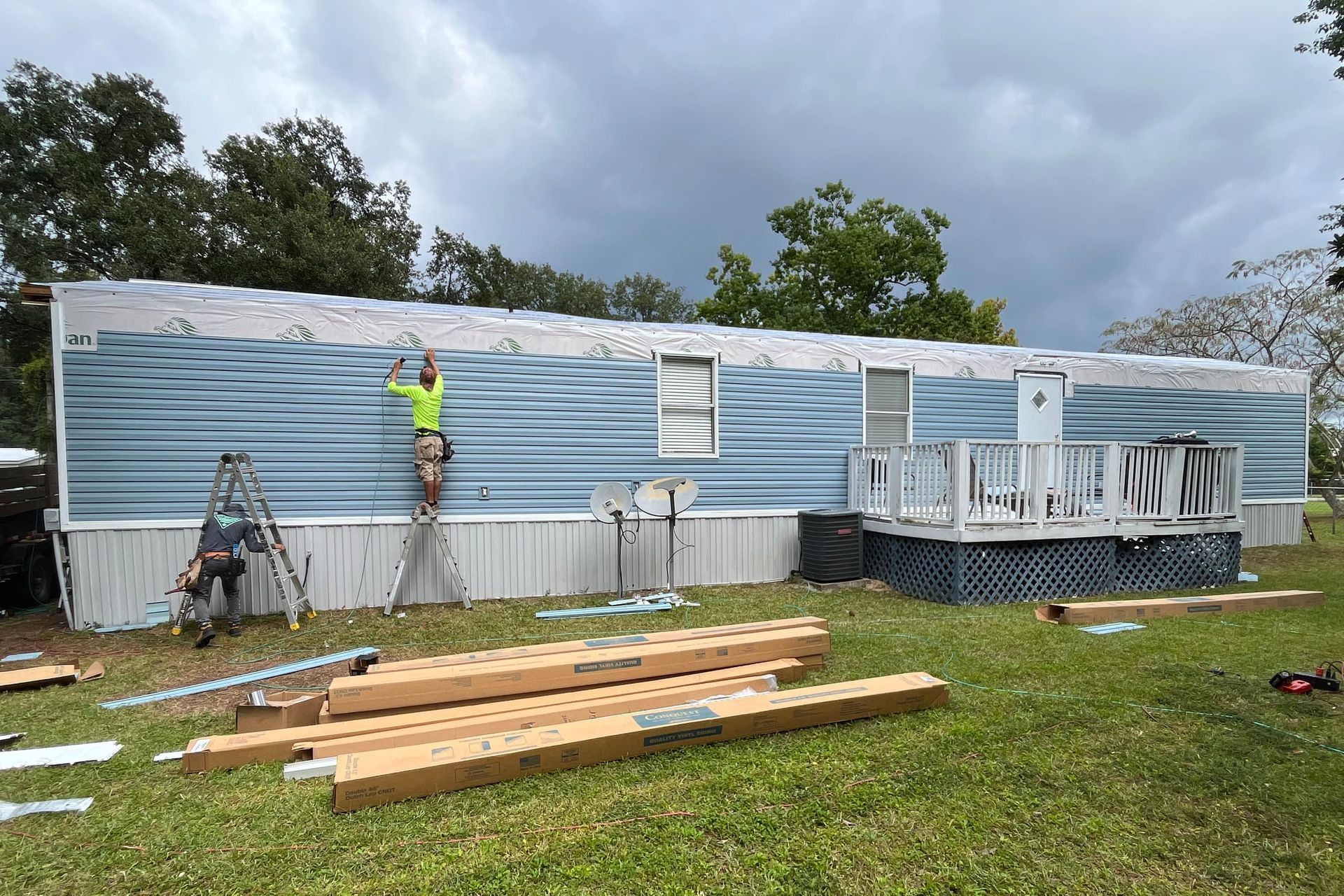 Before siding replacement 1