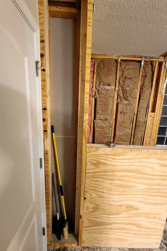 During Bathroom Remodel 7