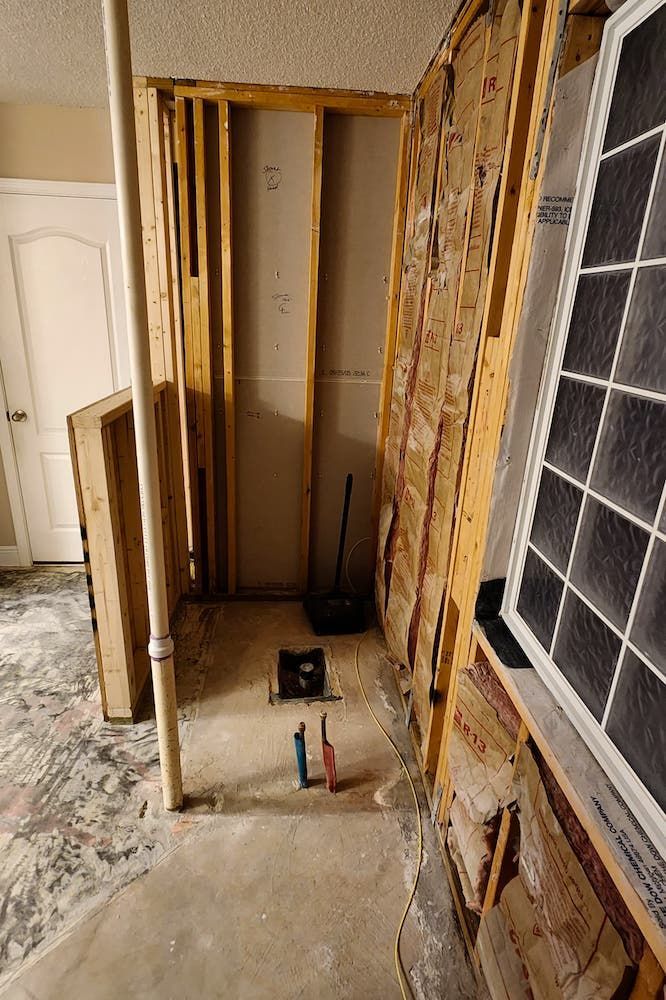 During Bathroom Remodel 23