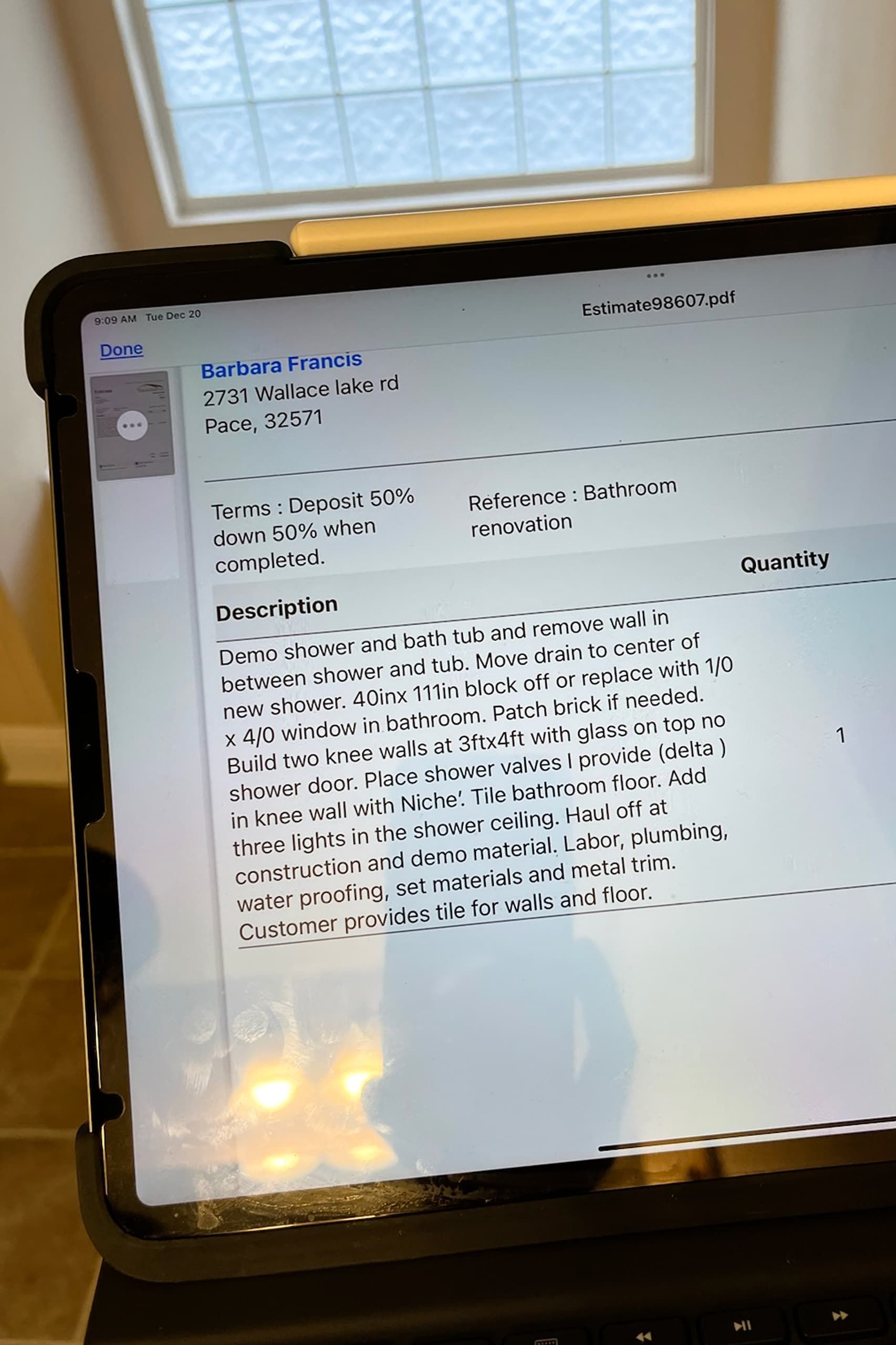 Before Bathroom Remodel 3