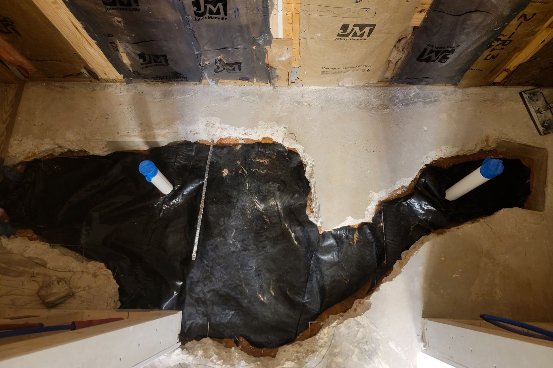 During Bathroom Remodel 26