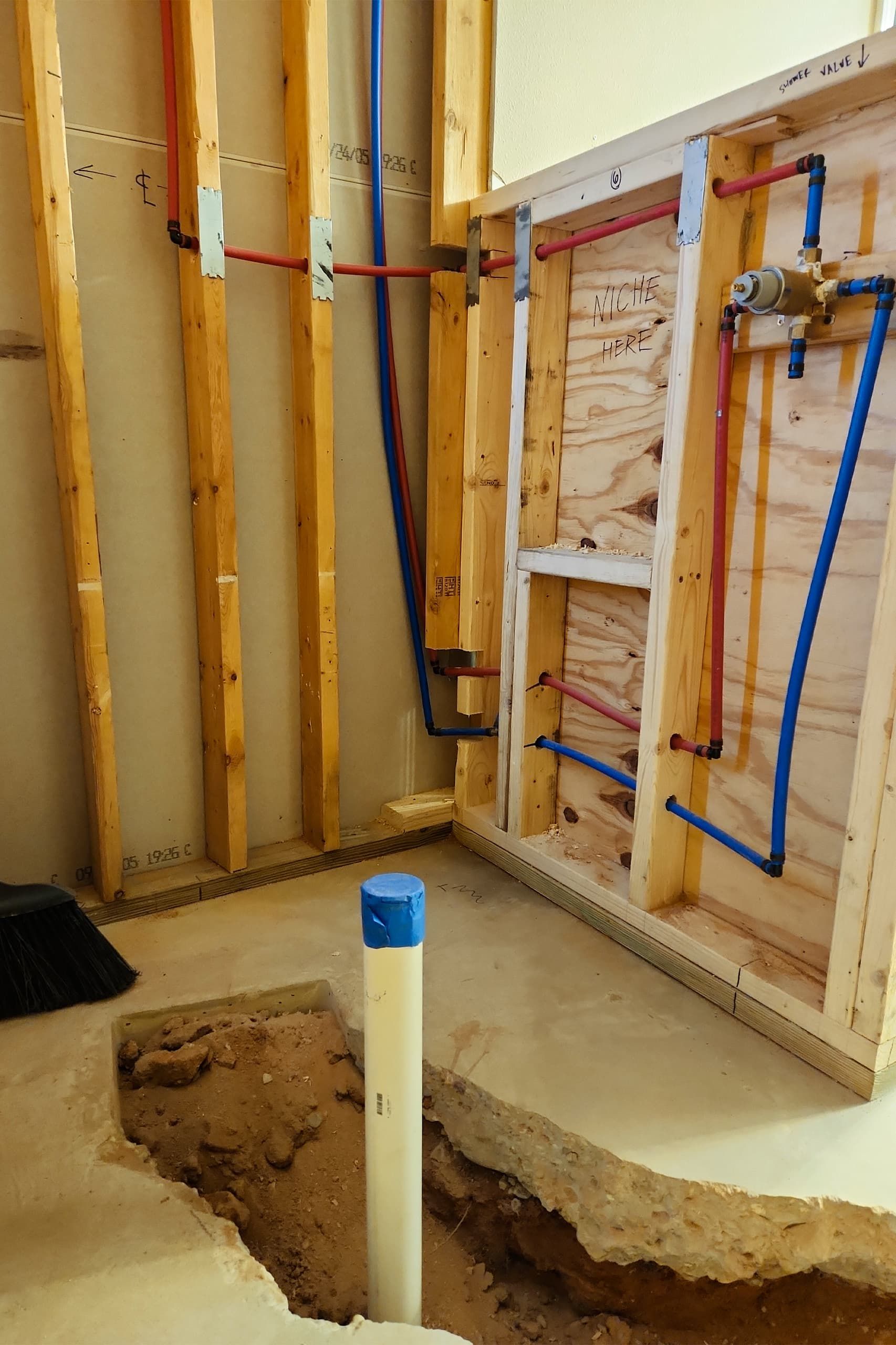 During Bathroom Remodel 30