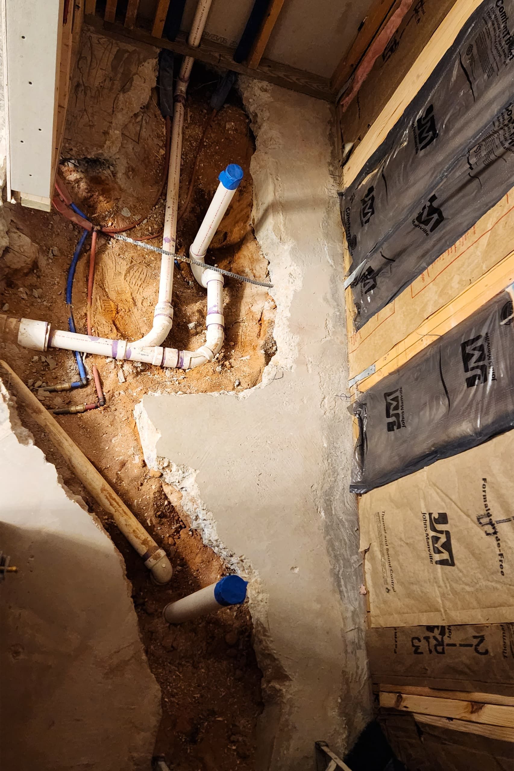 During Bathroom Remodel 35