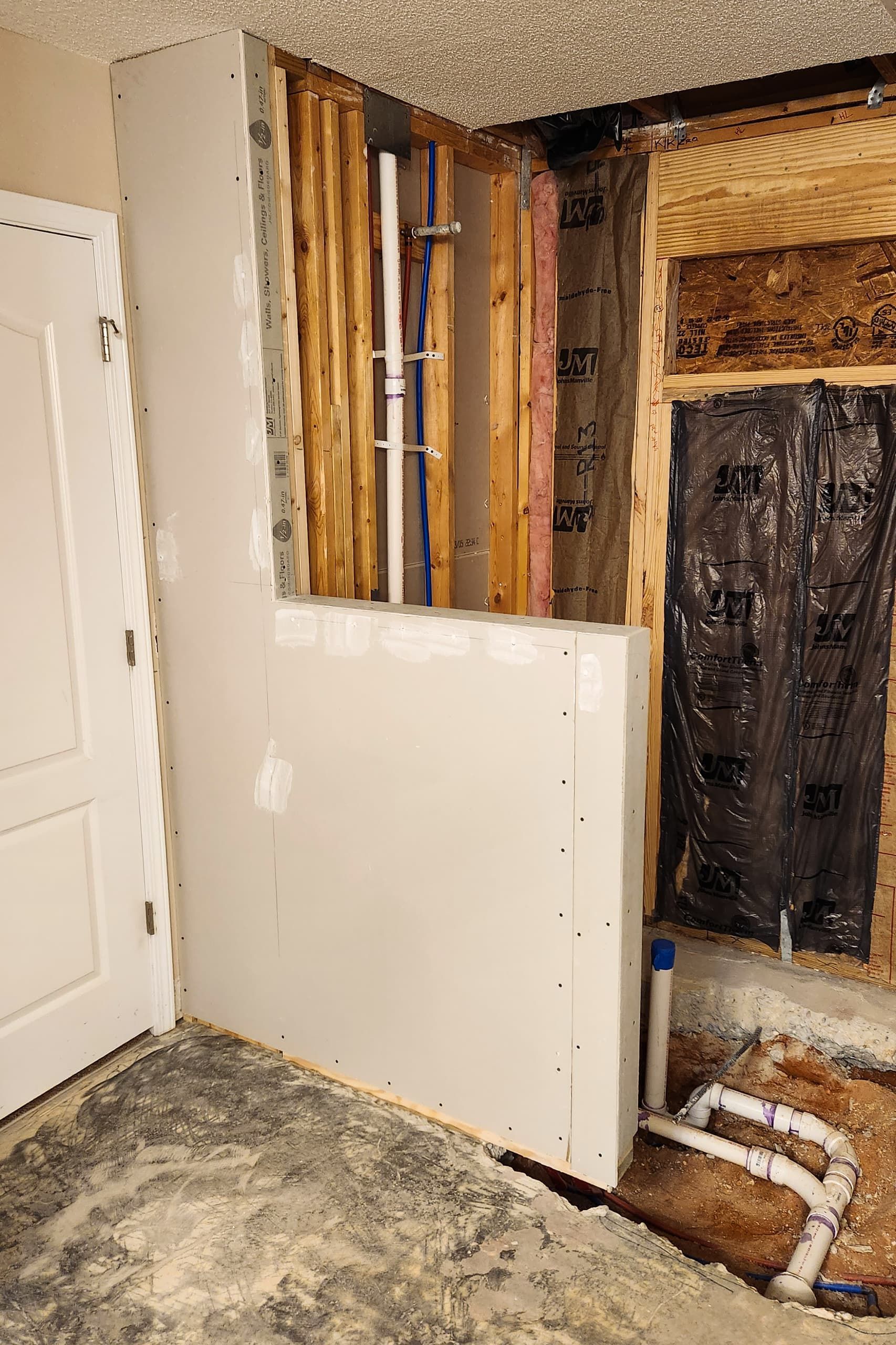 During Bathroom Remodel 40