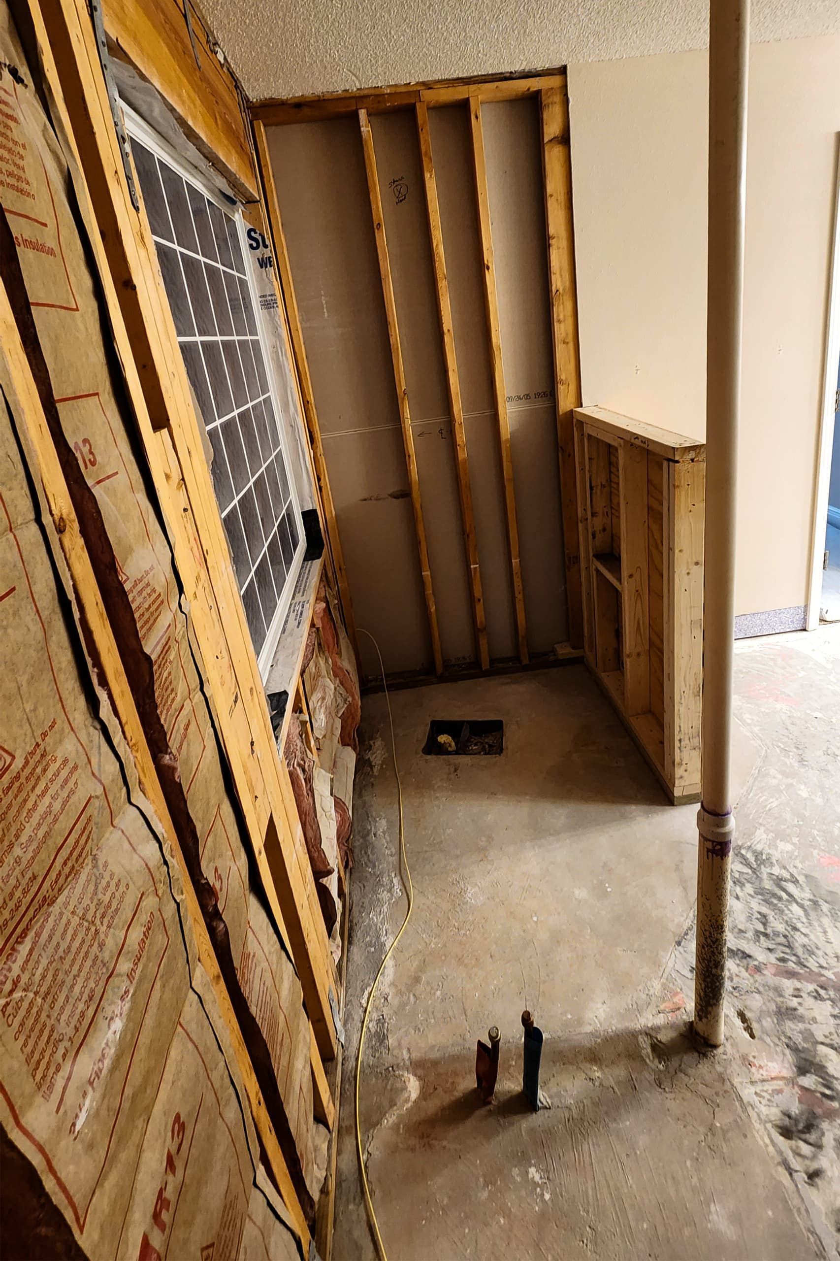 During Bathroom Remodel 50