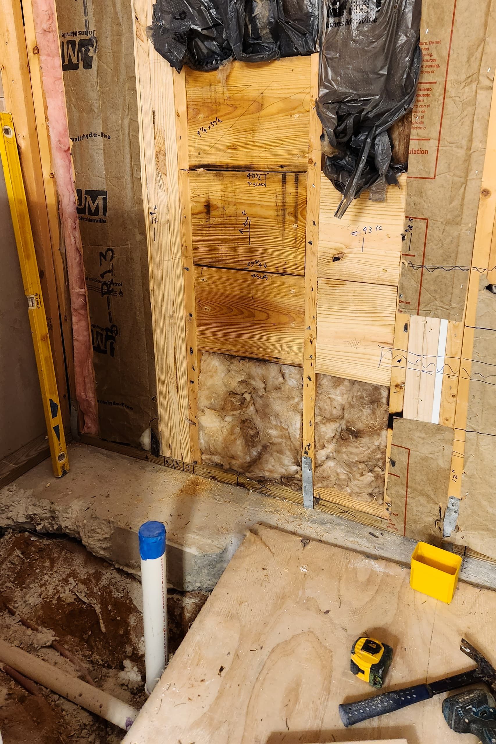 During Bathroom Remodel 53