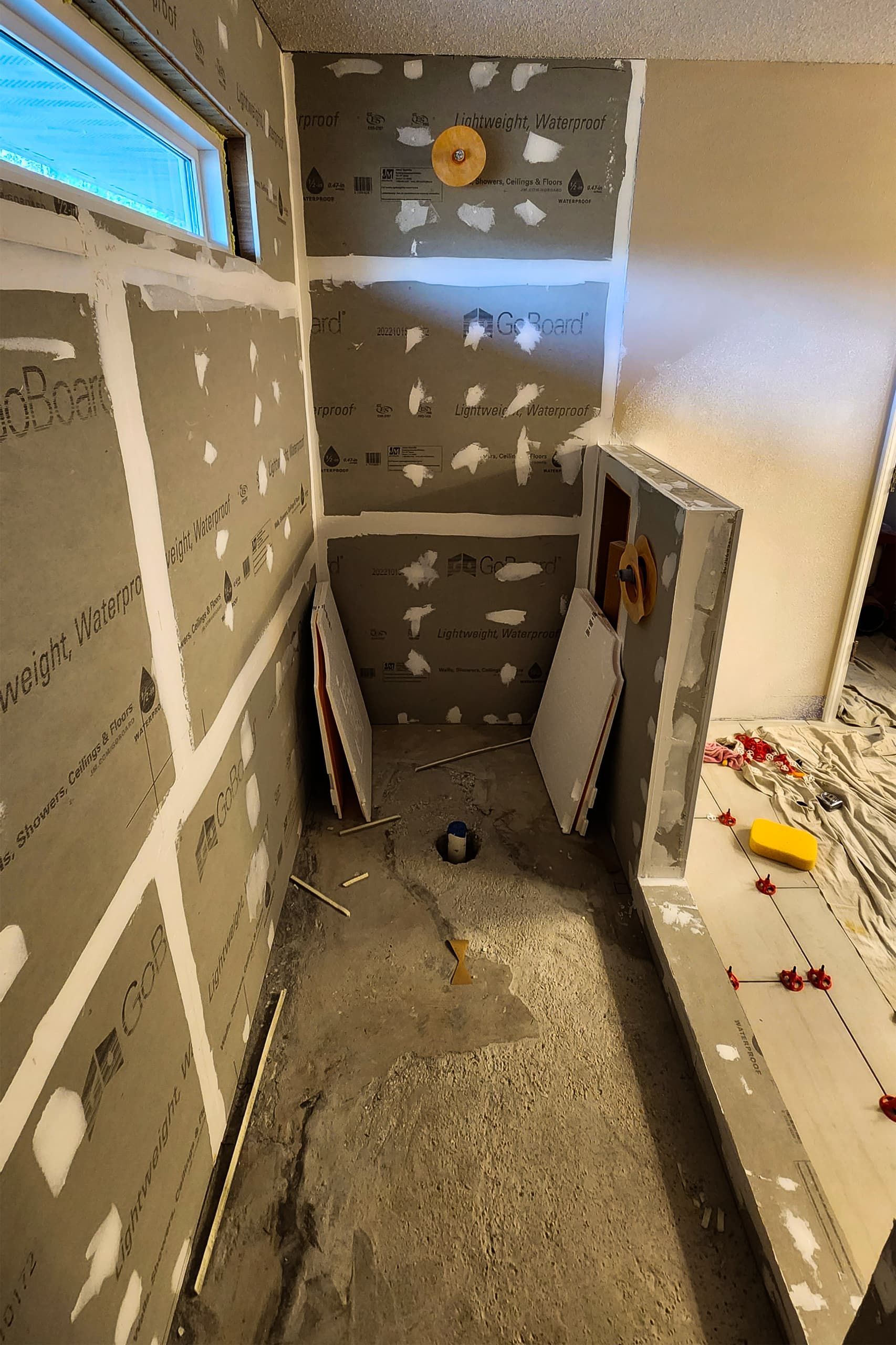 During Bathroom Remodel 2