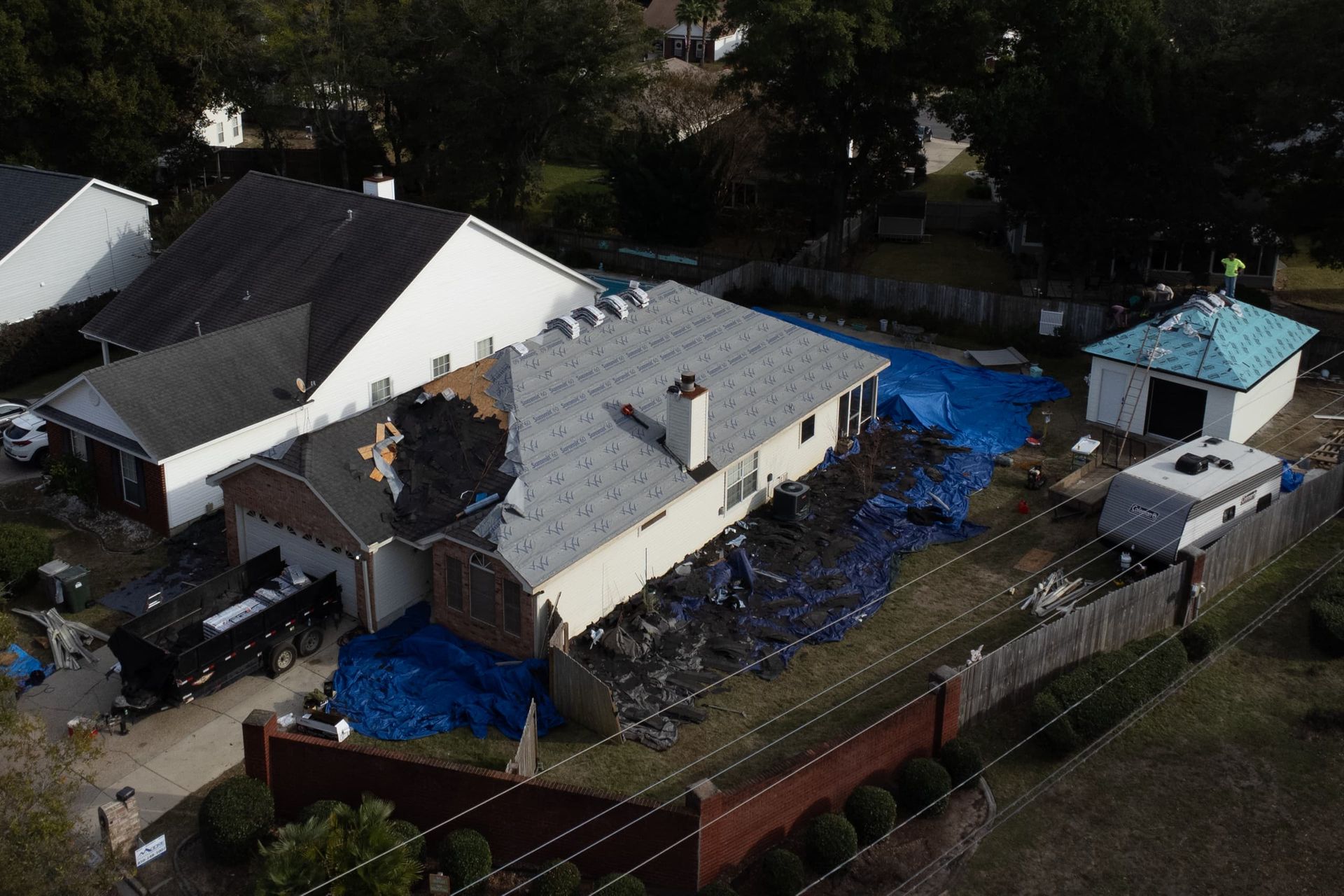 Before Northpointe Pensacola Reroof 1