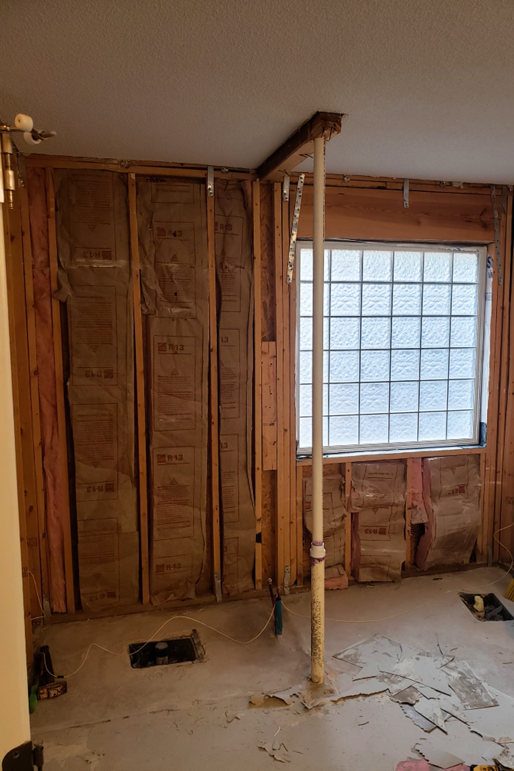 During Bathroom Remodel 29