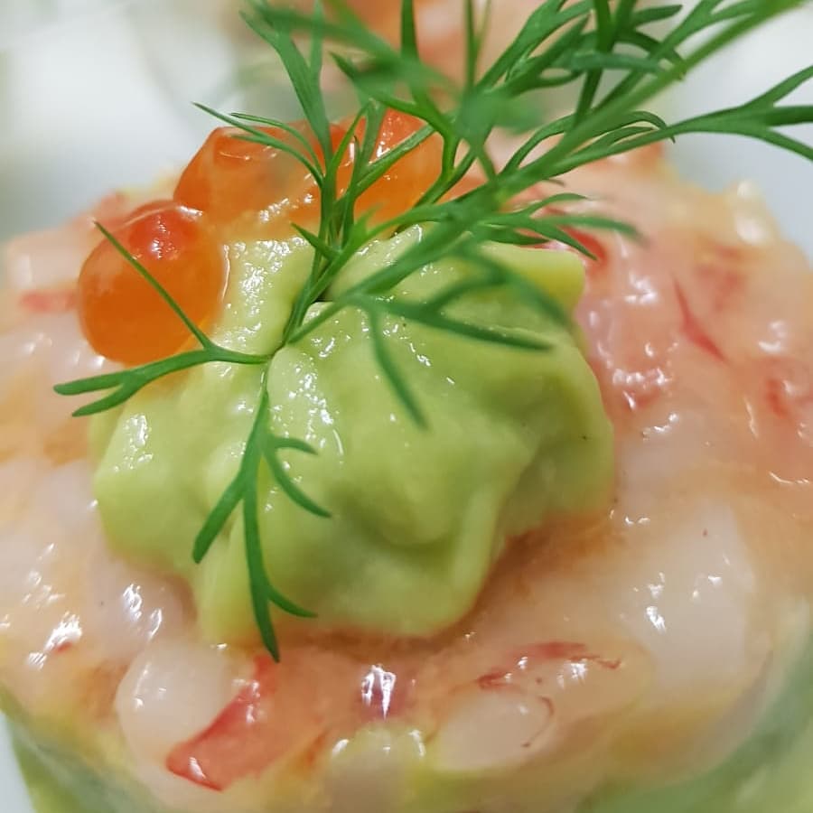 antipasto a base di pesce