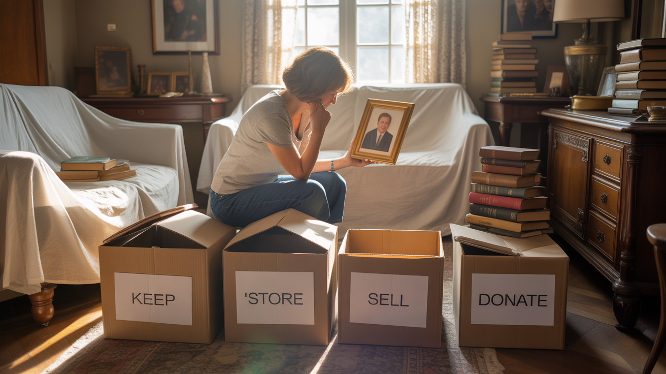 Estate Cleanout Storage Guide: What to Keep, Store, or Sell