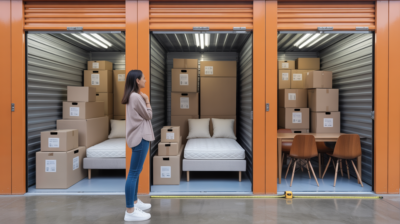 Storage Unit Size for One Bedroom Apartment