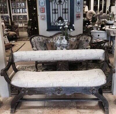 Reupholstered Bench — Decorative Items in Baytown, TX