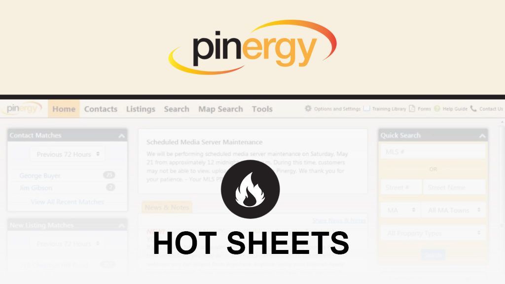 Pinergy Hot Sheets