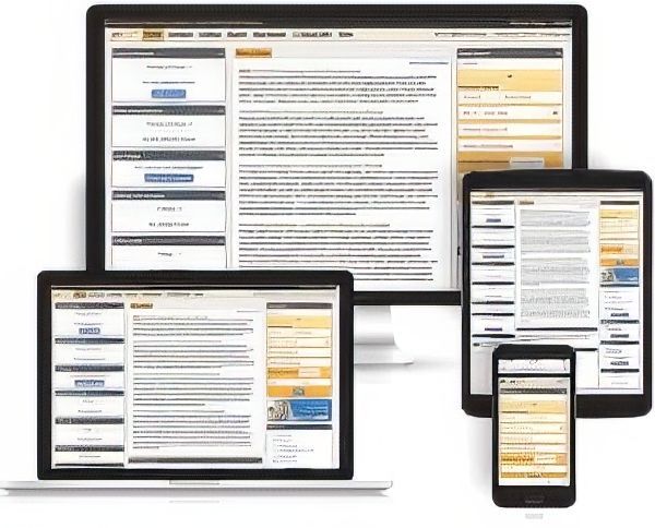 Pinergy interface shown on a variety of computing devices