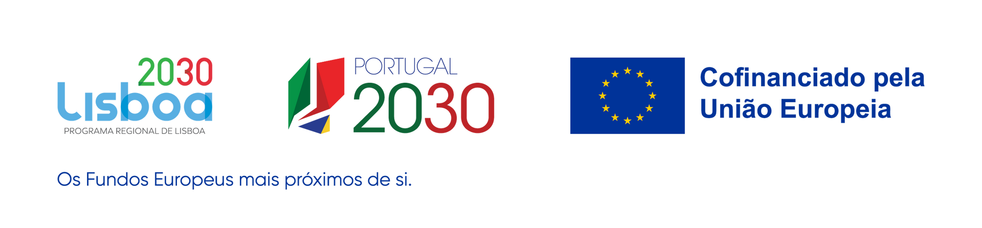 Lisboa 2030, Portugal 2030 and European Union co-financing logos.