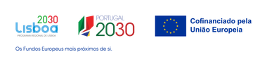 Lisboa 2030, Portugal 2030 and European Union co-financing logos.