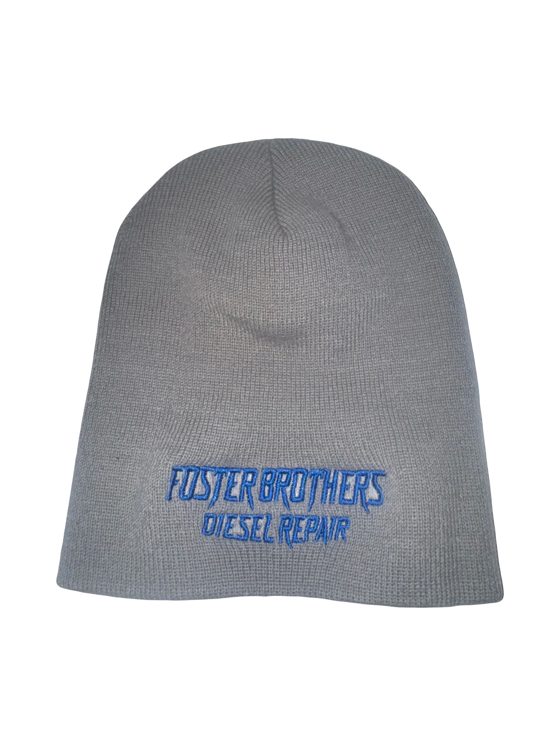 Gray beanie with 