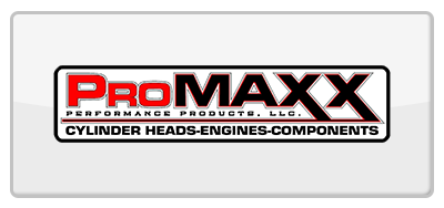 ProMAXX Performance Products logo. Red and black text on white background.