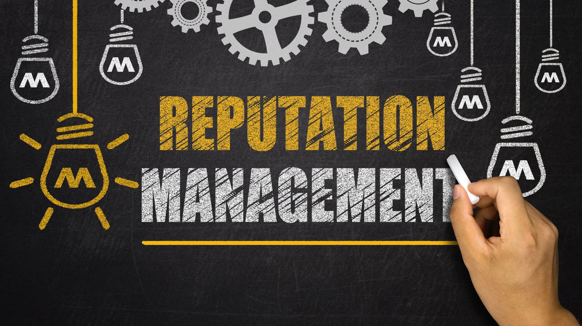 Reputation management on chalkboard