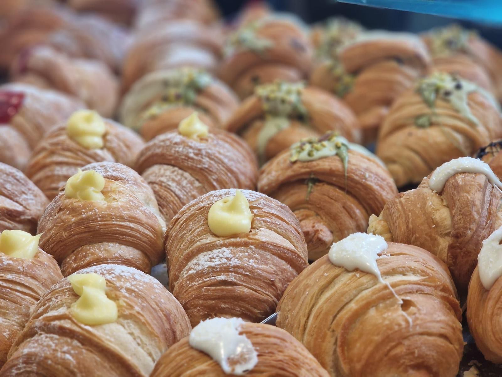 croissant con farciture varie