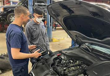 Car Being Repaired | FasTrack Automotive, Inc.