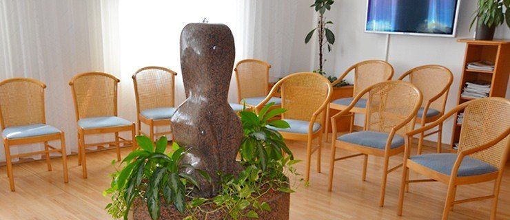 Ordination Innenaufnahme von Warteraum