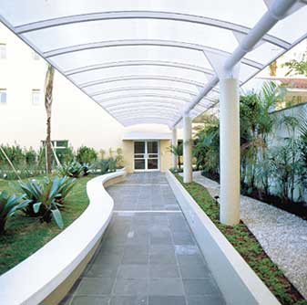 Coberturas em Policarbonato - Toldos e Coberturas Joflex