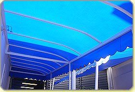 Toldo Fixo Boleado - Toldos e Coberturas Joflex
