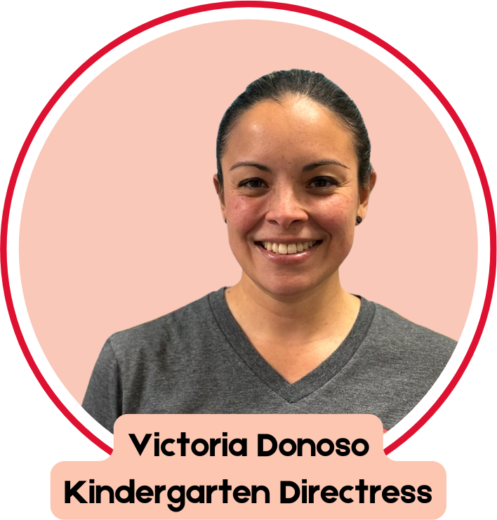 A picture of victoria donoso kindergarten directress