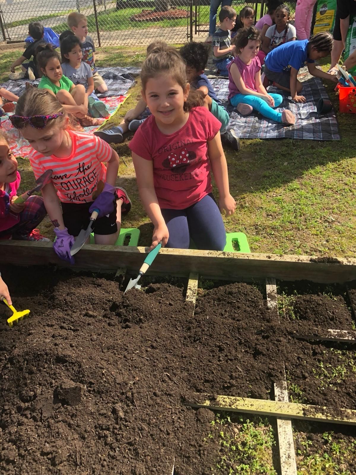 Kids gardening