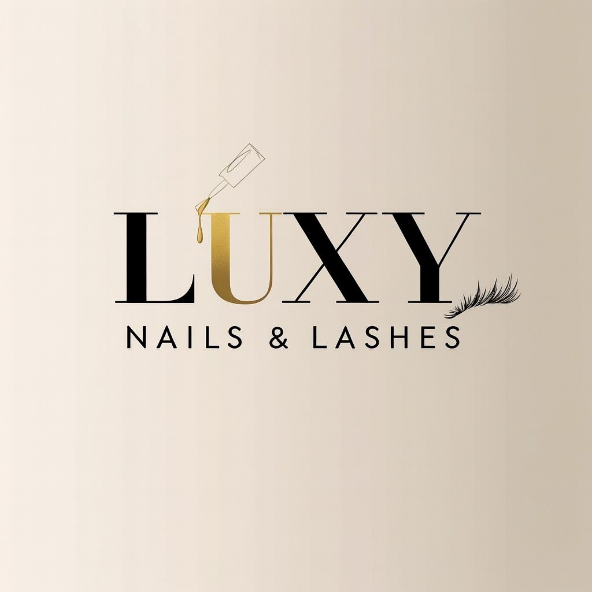 Logo Luxy Nails & Lashes