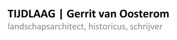 Gerrit van Oosterom landschapshistoricus, architect en schrijver. Klant van Shoop Shoop marketing en communicatie Woerden