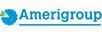 Amerigroup logo with a blue and green design. The text 